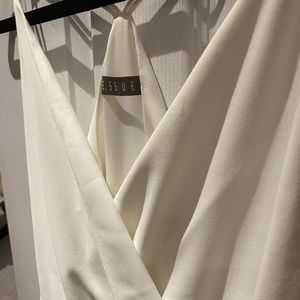 Cute White Jump Suit